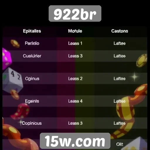 Comparativo entre 922br e outros sites de jogos